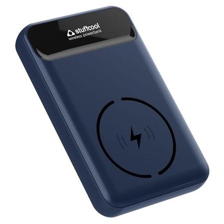 Stuffcool 10000 mAh Power Bank, PB9018W Blue