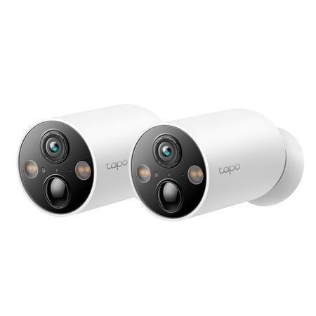 TP-Link Tapo C425 Pack of 2 Wire-Free Indoor/Outdoor 2K QHD 4MP 1440p Battery Powered Smart Security Camera TP-Link Tapo C425 Pack of 2 Wire-Free Indoor/Outdoor 2K QHD 4MP 1440p Battery Powered Smart Security Camera