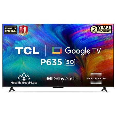 Buy TCL 127 cm (50 inch) Ultra HD (4K) LED Smart Google TV, Bezel