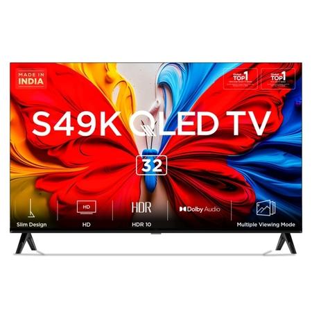 TCL 81.28 cm (32 inch) HD QLED Google TV, 32S49K TCL 81.28 cm (32 inch) HD QLED Google TV, 32S49K