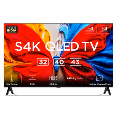 TCL 81.28 cm (32 inch) Full HD QLED Google TV, 32S5K TCL 81.28 cm (32 inch) Full HD QLED Google TV, 32S5K