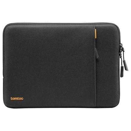 Tomtoc Defender Laptop Sleeve for Up to 35.56 cm (14 Inch) Laptop with Safeguard Laptop Bottom Corner, Black A13-C01D01
