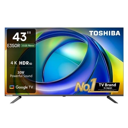 Toshiba 109.2 cm (43 Inch) 4K UHD TV, 43E350RP Toshiba 109.2 cm (43 Inch) 4K UHD TV, 43E350RP