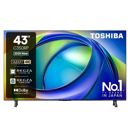 Toshiba 109.2 cm (43 Inch) 4K Ultra HD TV, 43C350RP Toshiba 109.2 cm (43 Inch) 4K Ultra HD TV, 43C350RP