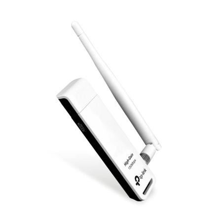 TP-Link Nano USB WiFi Dongle 150Mbps High Gain Wireless Network Wi-Fi Adapter for PC Desktop and Laptops, Supports Windows 11/10/8.1/8/7/XP, Linux, Mac OS X (TL-WN722N)