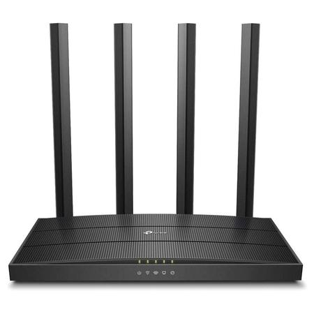 TP-Link Archer AC1200 Archer C6 Wi-Fi Speed Up to 867 Mbps/5 GHz + 300 Mbps/2.4 GHz, 5 Gigabit Ports, 4 External Antennas, MU-MIMO, Dual Band, WiFi Coverage with Access Point Mode, Wireless Router TP-Link Archer AC1200 Archer C6 Wi-Fi Speed Up to 867 Mbps/5 GHz + 300 Mbps/2.4 GHz, 5 Gigabit Ports, 4 External Antennas, MU-MIMO, Dual Band, WiFi Coverage with Access Point Mode, Wireless Router
