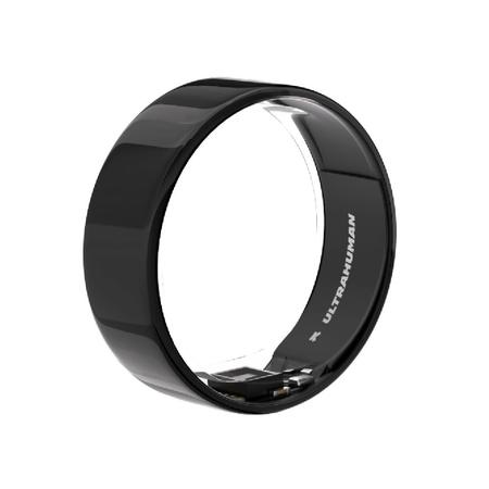ULTRAHUMAN Ring AIR- S10 Aster Black- Size First with Sizing Kit - Track Sleep, Movement & Recovery Score, Workouts, HR, HRV - Up to 6 Days Battery