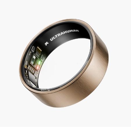 ULTRAHUMAN Ring AIR - Size 14 Brushed Rose Gold - Sleep and Fitness Tracker, Smart Ring for Men and Women, No app fee for Standard Features, Up to 6 Days Battery Life ULTRAHUMAN Ring AIR - Size 14 Brushed Rose Gold - Sleep and Fitness Tracker, Smart Ring for Men and Women, No app fee for Standard Features, Up to 6 Days Battery Life