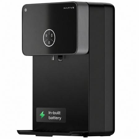 Urban Company Native M2 Pro Water Purifier, 10-Stage RO+UV+Copper+Alkaline+Mineraliser, No Service for 2 Years, Preset Touch Dispensing + Battery, Smart Real-time Tracking Urban Company Native M2 Pro Water Purifier, 10-Stage RO+UV+Copper+Alkaline+Mineraliser, No Service for 2 Years, Preset Touch Dispensing + Battery, Smart Real-time Tracking