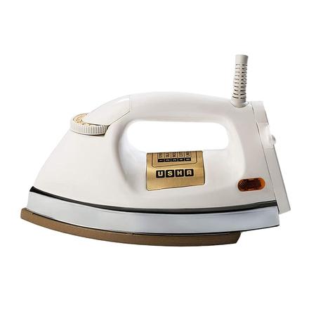 Usha EI 3710,1000 Watt, Dry Iron, 5 Fabric Setting, White Usha EI 3710,1000 Watt, Dry Iron, 5 Fabric Setting, White