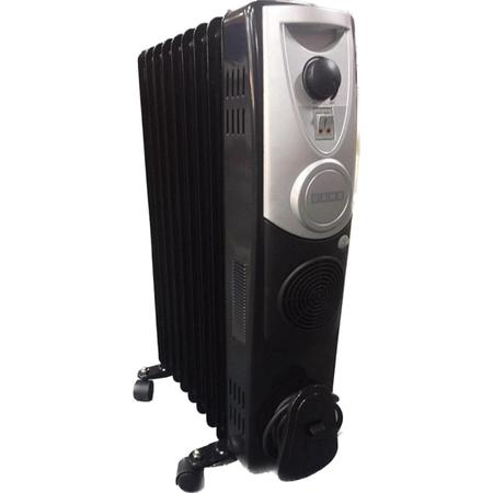 Usha 9 Fin Oil Filled Radiator, 4209 F PTC BL