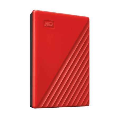 Western Digital 4 TB My Passport External Portable Hard Disk Drive (HDD), USB 3.0, Red, WDBPKJ0040BRD Western Digital 4 TB My Passport External Portable Hard Disk Drive (HDD), USB 3.0, Red, WDBPKJ0040BRD