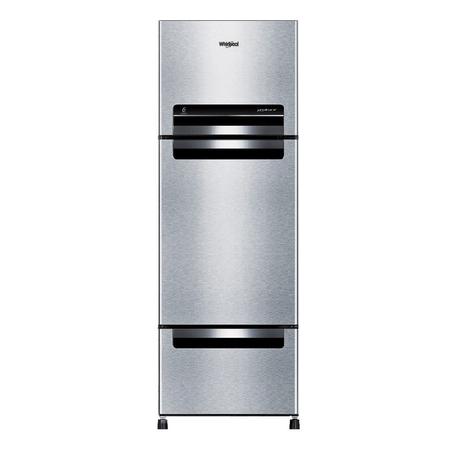 Whirlpool 240 L Star Frost Free 3 Door Refrigerator(263D PROTTON ROY, Steel Onyx)