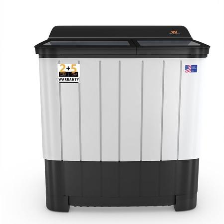 White Westinghouse 9.5 kg Semi-Automatic Top Load Washing Machine, SFW950G, White and Black White Westinghouse 9.5 kg Semi-Automatic Top Load Washing Machine, SFW950G, White and Black