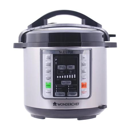 Wonderchef NutriPot 6 Ltr Electric Pressure Cooker Wonderchef NutriPot 6 Ltr Electric Pressure Cooker