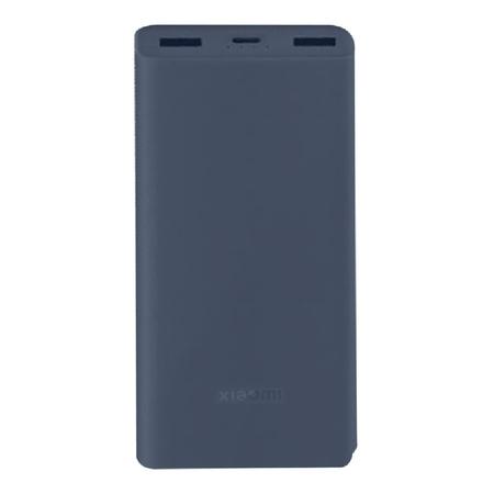 Xiaomi Power Bank 20000 mAh 4i, 33 W Sonic Charge, 2 USB-A & 1 Type-C Port, 3 Device Charging, Two-Way Fast Charging, Low Power Discharge Mode, 12-Layers Safety, Overheat, Over Current, Short-Circuit, Overcharge & Overdischarge Protection, Blue