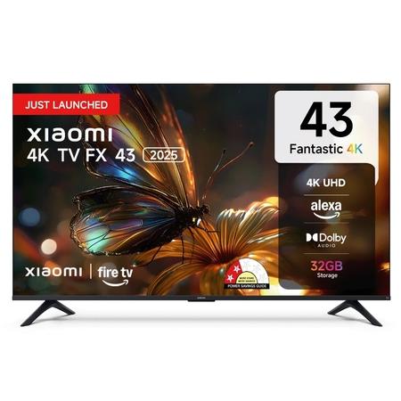 Xiaomi FX Series 109.22 cm (43 inch) 4K Ultra HD Smart LED Fire TV, L43MB-FIN Xiaomi FX Series 109.22 cm (43 inch) 4K Ultra HD Smart LED Fire TV, L43MB-FIN