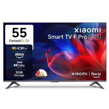 Xiaomi 139.22 cm (55 inch) Ultra HD 4K Smart QLED TV, F Pro Series, ELA6584IN, 2025 Launch