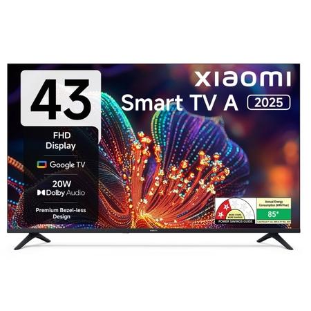 Xiaomi A 109.22 cm (43 inches) Full HD Smart TV, 2025, Black Xiaomi A 109.22 cm (43 inches) Full HD Smart TV, 2025, Black