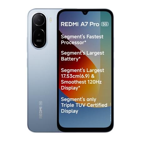 Redmi A7 Pro 5G 64 GB, 4 GB RAM, Blue, Mobile Phone