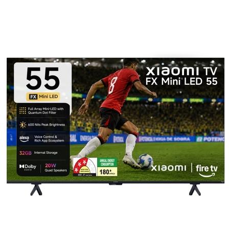 Xiaomi 139.7 cm (55 inch) Ultra HD(4K) FX Mini LED Fire TV, L55MC-FSMIN Xiaomi 139.7 cm (55 inch) Ultra HD(4K) FX Mini LED Fire TV, L55MC-FSMIN