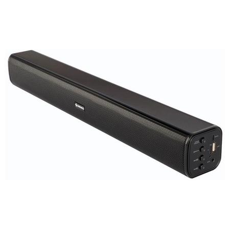 Zebronics Zeb Vita Pro Stereo Soundbar, Black, 24 Watts