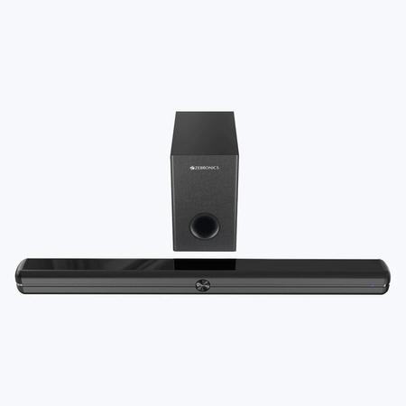 Zebronics Juke Bar 3920 with 130 W, 2.1 Channel Wired Subwoofer Multi Connectivity: BT v5.1, TV (ARC), USB, AUX, LED Indicator, Remote Control Zebronics Juke Bar 3920 with 130 W, 2.1 Channel Wired Subwoofer Multi Connectivity: BT v5.1, TV (ARC), USB, AUX, LED Indicator, Remote Control