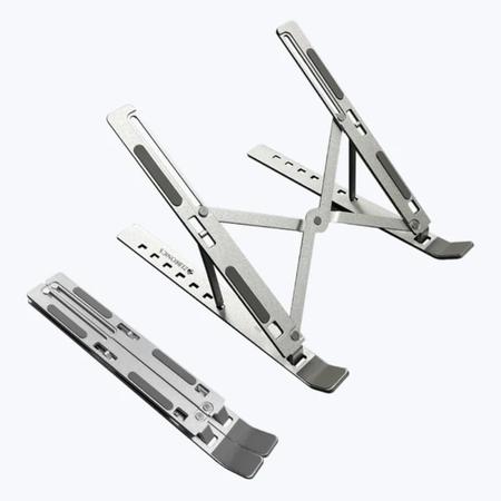Zebronics Lite Laptop Stand, Silver A75-NS2000