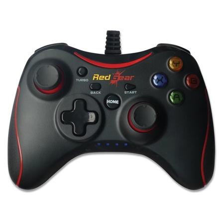 Redgear Pro Series Wired Gamepad with Backlit Illuminated Keys, Black
