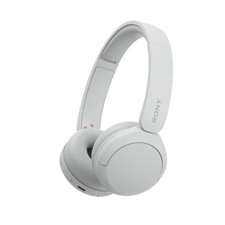 Sony WH-CH520, Wireless On-Ear Bluetooth Headphones with Mic, Up to 50  Hours of Playtime, Quick charging, Multipoint Connectivity, Fast Charge,  White