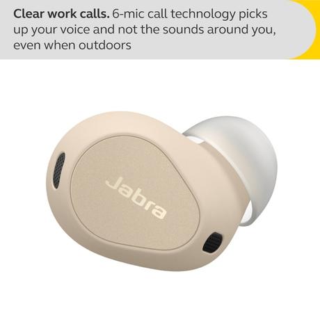 Buy Jabra Elite 10 Bluetooth Earbuds Cream at Reliance Digital