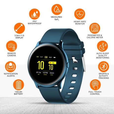 Buy Gionee Gbuddy StylFit Alpha GSW7 Unisex Smart Watch with IP67