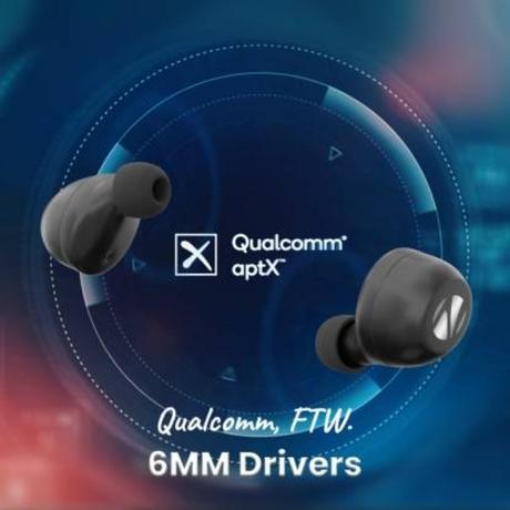 Buy Zebronics Zeb-Sound Bomb Q True Wireless Earbuds with Qualcomm