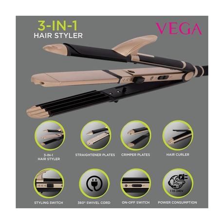 Vega 3 In 1 Hair Style - VHSCC-01-9