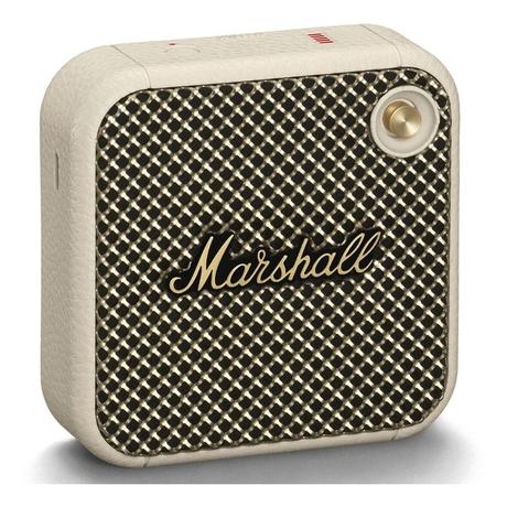 Marshall Willen Bluetooth Speaker with 15 hour Playtime, IP67 Water Resistant, Built-in microphone, Multi-directional Control Knob, Cream-2