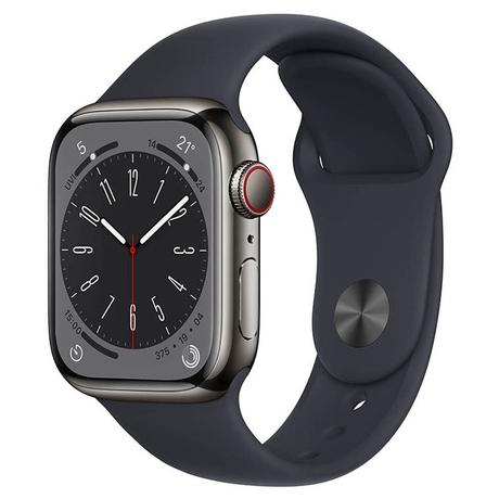 Buy Apple Watch Series 8 GPS + Cellular 41mm Graphite Buy Apple Watch Series 8 GPS + Cellular 41mm Graphite