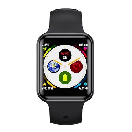 In Base UrbanFit IB-660 Smart Watch, Midnight Black