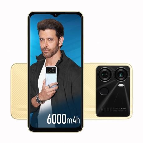 Itel P40 GB RAM, 64 GB, Luxurious Gold, Mobile Phone