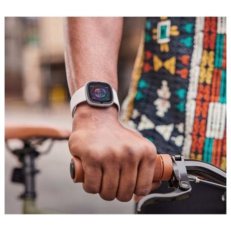 Buy Fitbit Sense 2 Smart Watch with Water Resistance, Lunar White  
