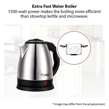 Sm Appliance Kettle Electric Price Prestige PKOSS 1500W Stainless