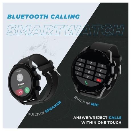 Buy Hammer Active Bluetooth Calling Smart Watch, Black at Reliance