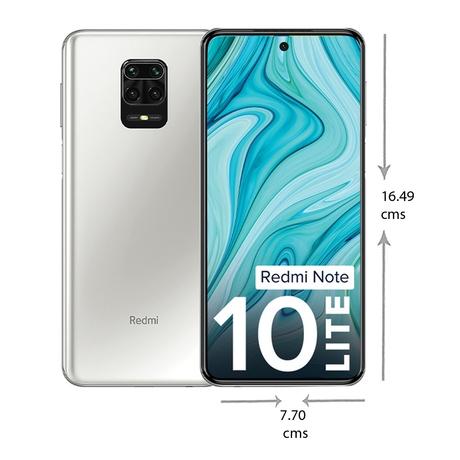Buy Xiaomi Redmi Note 10 Lite 64 GB, GB RAM, Glacier White