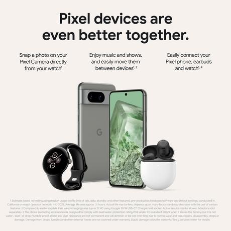 Buy Google Pixel 8 256 GB, 8 GB RAM, Hazel, Mobile Phone at