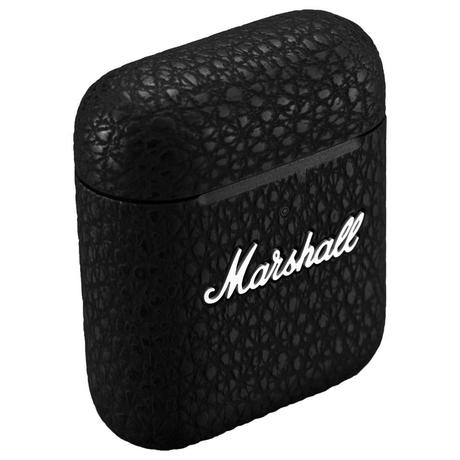 Marshall Minor III True Wireless Earbuds, 25 hrs of playtime, Intutive Touch Controls, IPX4 Water Resistance, 12 mm custom-tuned dynamic drivers, Black-4