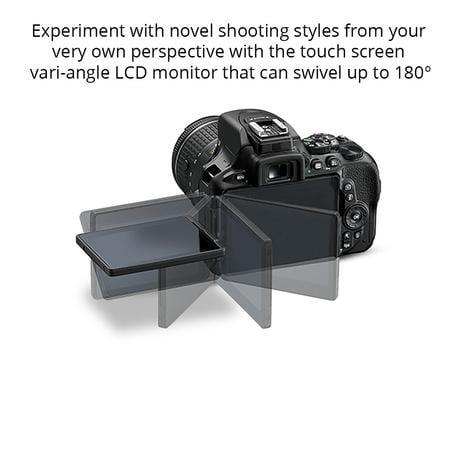 Buy Nikon D5600 DSLR Camera with 18-55 mm and 70-300 mm Dual Lens