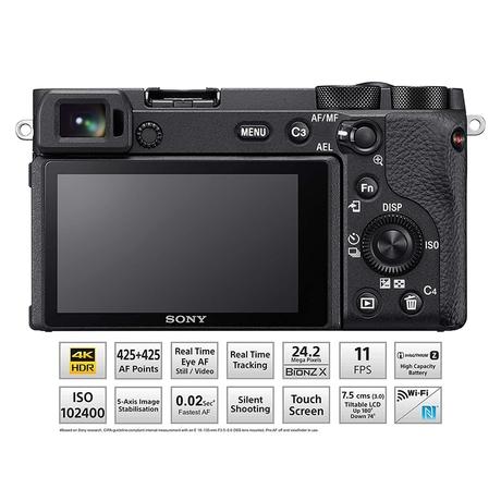 Buy Sony Alpha ILCE 6600M MP Mirrorless Digital SLR Camera - Main Image