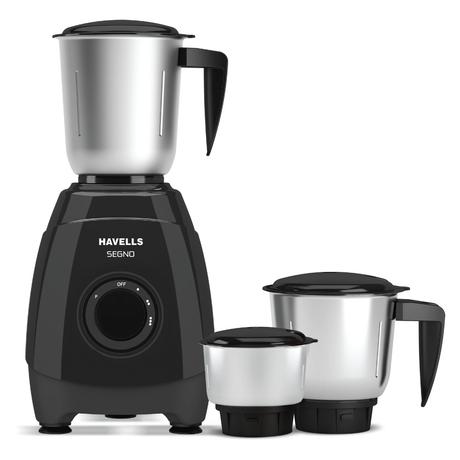 Buy Havells Segno Plus, 550 Watts Mixer with Jar, Black at