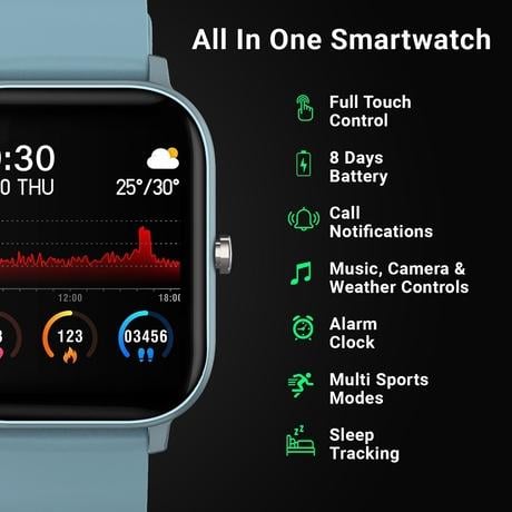 Fire-Boltt BSW001 Smart Watch with SPO2, Heart Rate, Fitness and