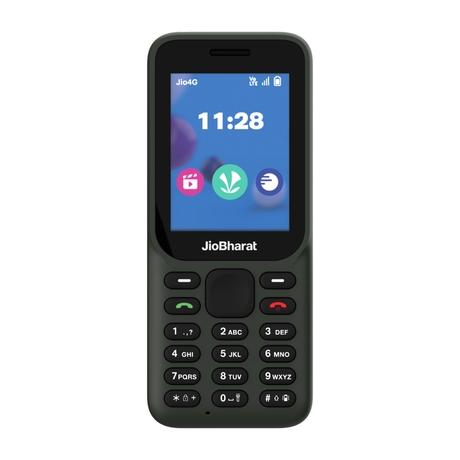 Buy JioBharat B1 4G Keypad Phone with Live JioTV, JioCinema