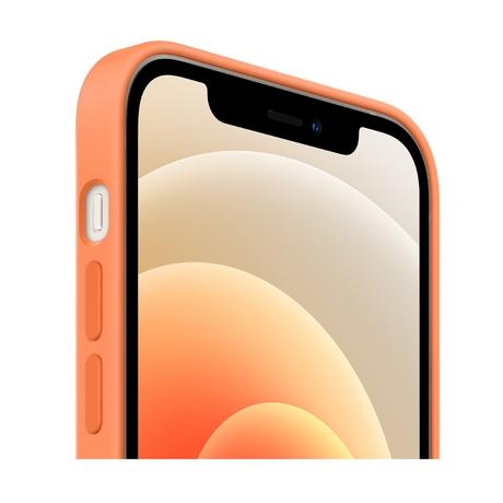 iPhone 12 12 Pro Silicone Case with MagSafe Kumquat